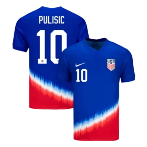 PULISIC #10 Nike Authentic Soccer Jersey USA Nation Away Shirt 2024
