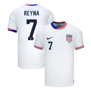 Nike REYNA #7 Authentic Soccer Jersey USA Nation Home Shirt 2024