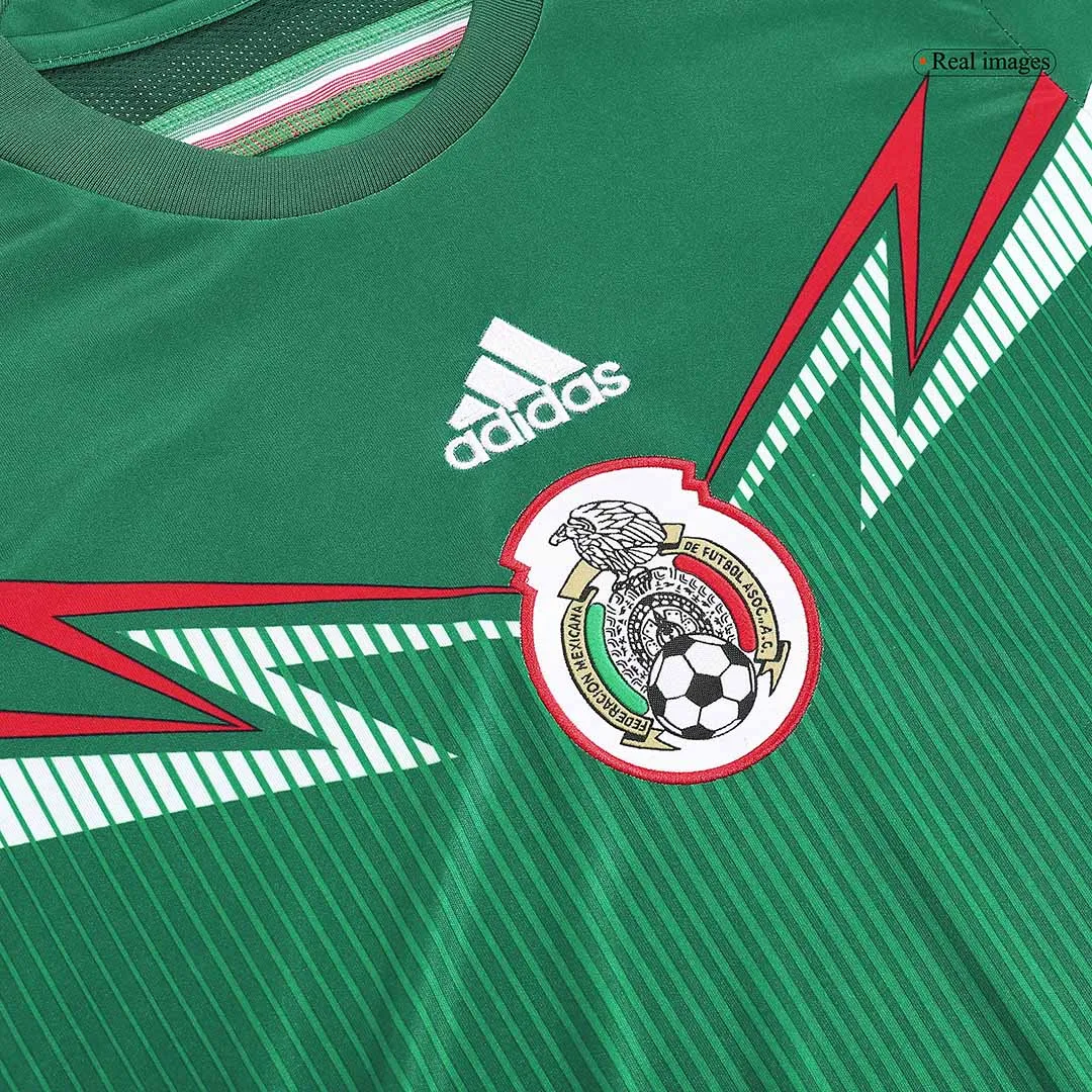 Mexico World Cup 2014 Retro Home Jersey - 图片 5