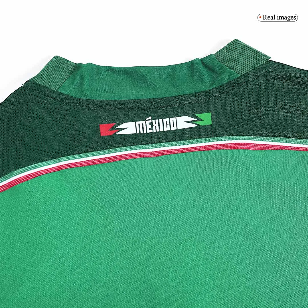 Mexico World Cup 2014 Retro Home Jersey - 图片 3