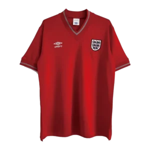 England 1984/87 Retro Soccer Jersey Away Replica