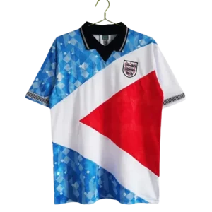 England 1990 Retro Soccer Jersey Mash-Up