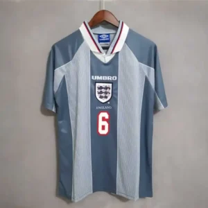 England Euro Cup 1996 Retro Soccer Jersey Away
