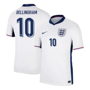 2024 EURO Nation England Home Jersey RICE #4 KANE #9 BELLINGHAM #10 FODEN #11
