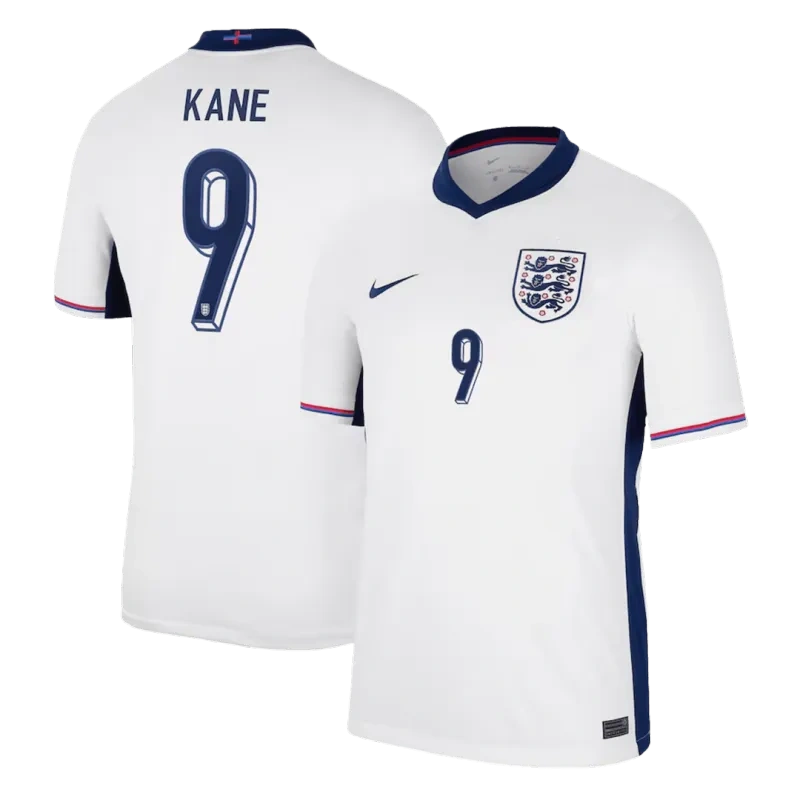 2024 EURO Nation England Home Jersey RICE #4 KANE #9 BELLINGHAM #10 FODEN #11 - 图片 11