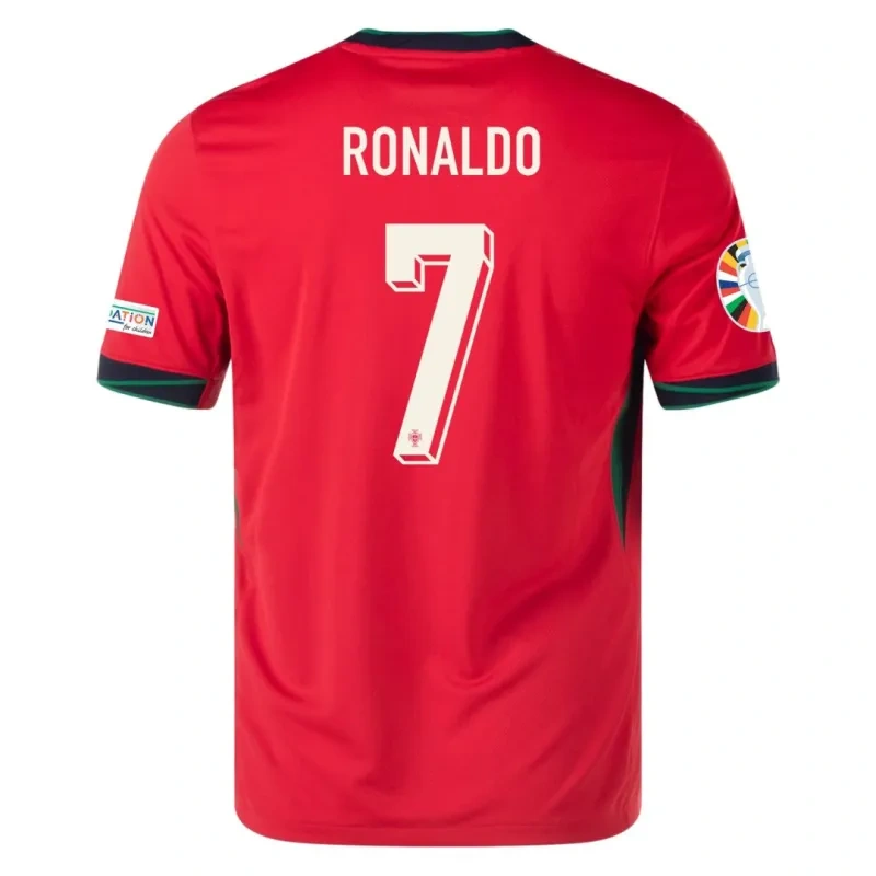 2024 Portugal Nation Home Ronaldo #7 R. Leão #17 Pepe #3 Jersey Euro - 图片 10