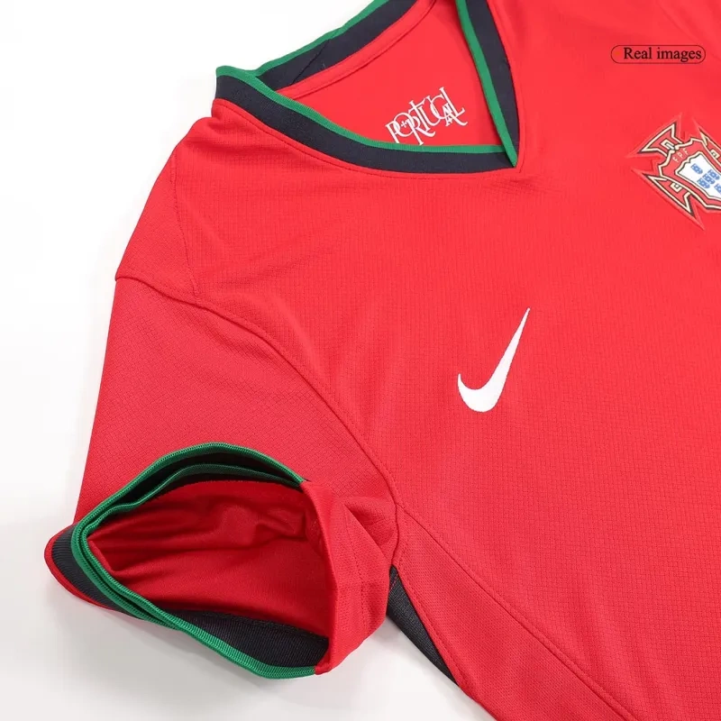 2024 Portugal Nation Home Ronaldo #7 R. Leão #17 Pepe #3 Jersey Euro - 图片 3