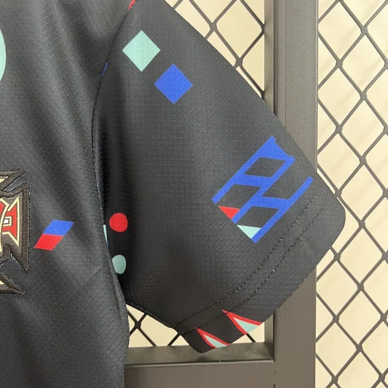 2024 Portugal Grey Training Kid Kits Youth Apparels Sport Jersey - 图片 6