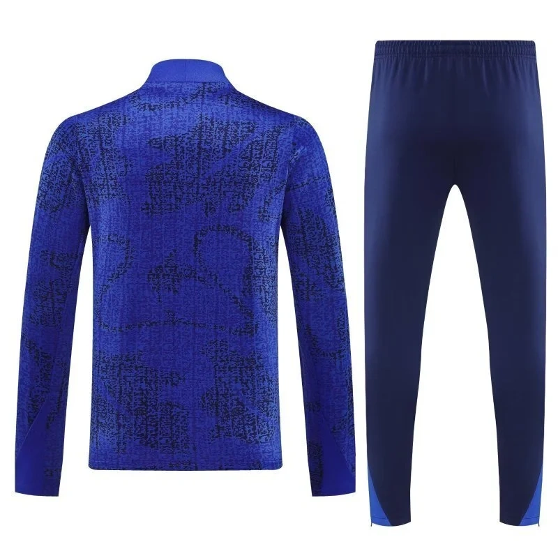 2026 France World cup Training Kit (Sweatshirt +Pants) Blue - 图片 4