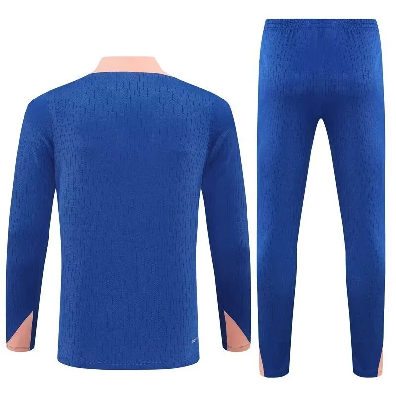 2025 France Blue Training Kits Long Football Track suits - 图片 4