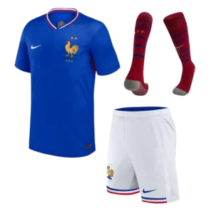 2024 France Nation Home Whole Kit(Jersey+Shorts+Socks) Euro