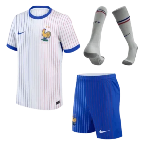 2024 France Nation Away Whole Kit(Jersey+Shorts+Socks) Euro