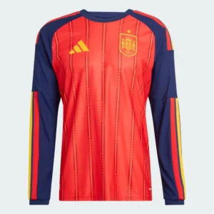 Adidas Spain Home long sleeves Shirt Football Jersey 2026