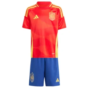 2024 Kids Spain Nation Home Kit EURO Youth Apparels