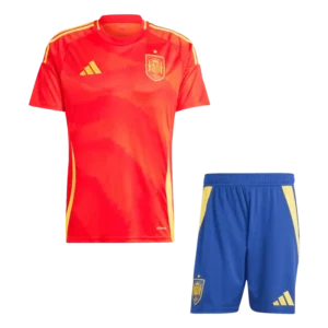 2024 Spain Nation Home Kit(Jersey+Shorts) Soccer Apparels Euro