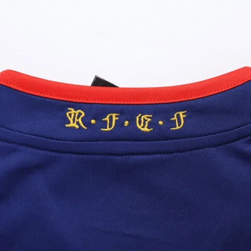 2010 Spain Nation Retro Jersey Away World Cup Final - 图片 3