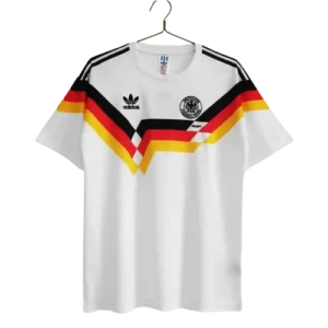 West Germany 1990 Retro Jersey Home World Cup