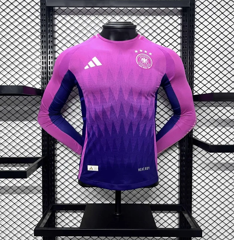 2024 Germany Euro Cup Away Soccer Jersey Long Sleeve Player Version - 图片 6