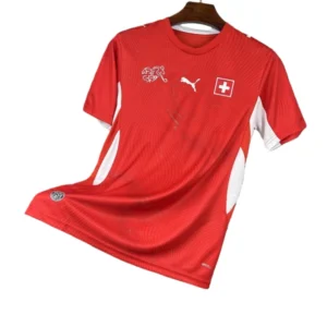 2026 World Cup Switzerland Home Soccer Shirt Fan Edition
