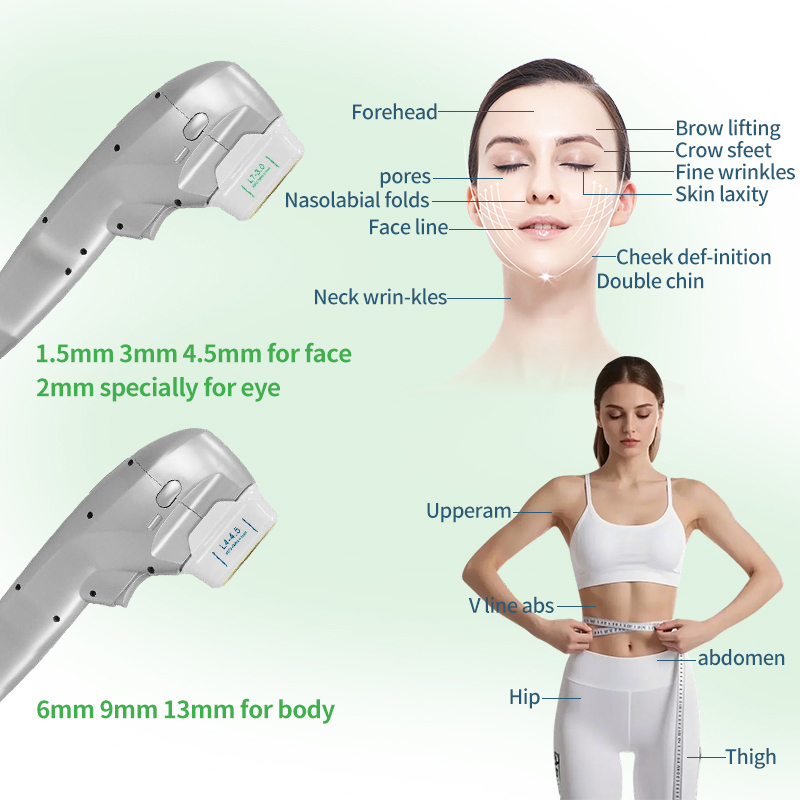 2-7D系列-15寸竖屏7D-15寸竖屏-7D+7D+微针-_04 Wholesale 2 in 1 hifu with rf microneedle machine wrinkle removal face lifting - 图片 4