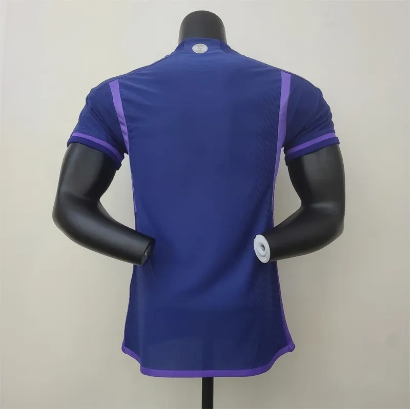 2022 Argentina World Cup Champion Edition 3 stars Away Jersey Player Version - 图片 8
