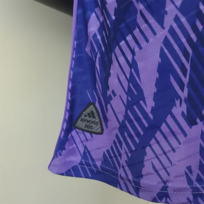 2022 Argentina World Cup Champion Edition 3 stars Away Jersey Player Version - 图片 5