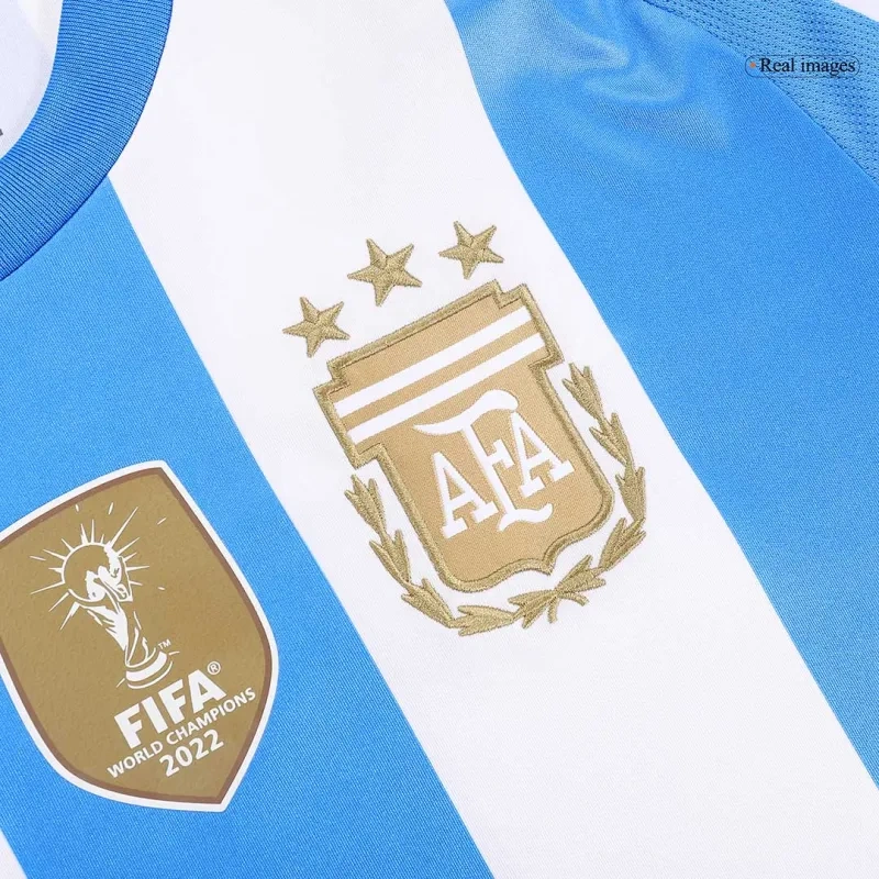2024 Nation Argentina Home Jersey Messi #10 Di Maria #11 J.Álvarez #9 Copa America - 图片 11
