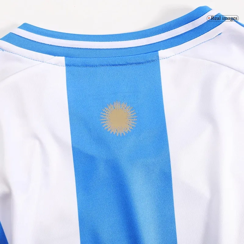 2024 Nation Argentina Home Jersey Messi #10 Di Maria #11 J.Álvarez #9 Copa America - 图片 10