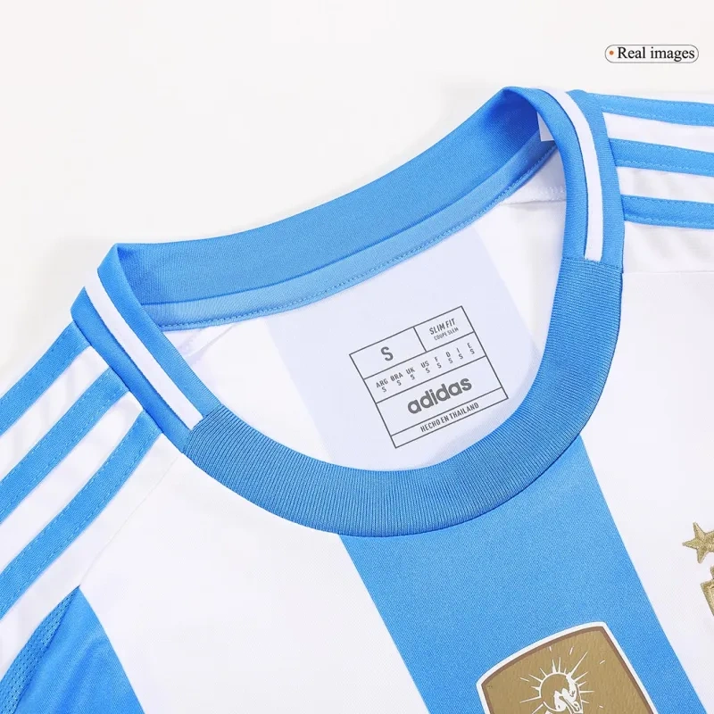 2024 Nation Argentina Home Jersey Messi #10 Di Maria #11 J.Álvarez #9 Copa America - 图片 7