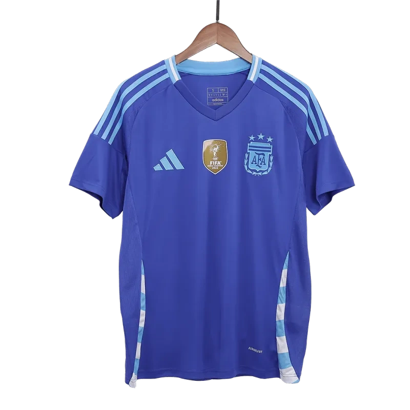 2024 Nation Argentina Away Jersey Messi #10 Di Maria #11 J.Álvarez #9 Copa America - 图片 3
