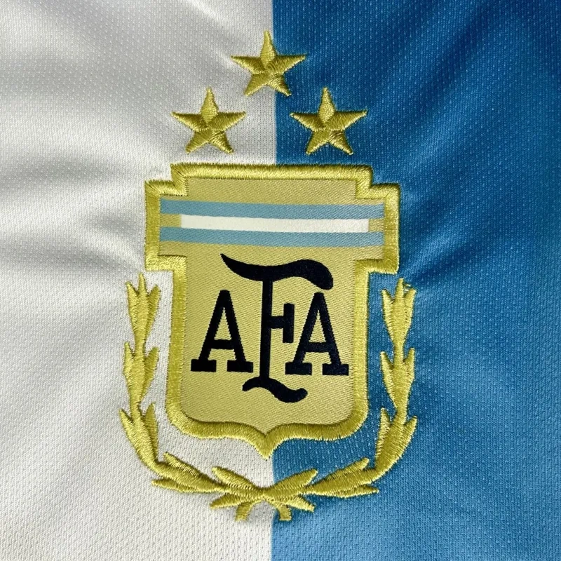 2022 Nation Argentina World Cup Champion Messi #10 First Anniversary Special Edition Soccer Jersey - 图片 6