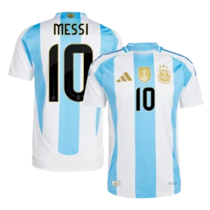 Adidas Authentic MESSI #10 Soccer Jersey Argentina Nation Home Shirt 2024