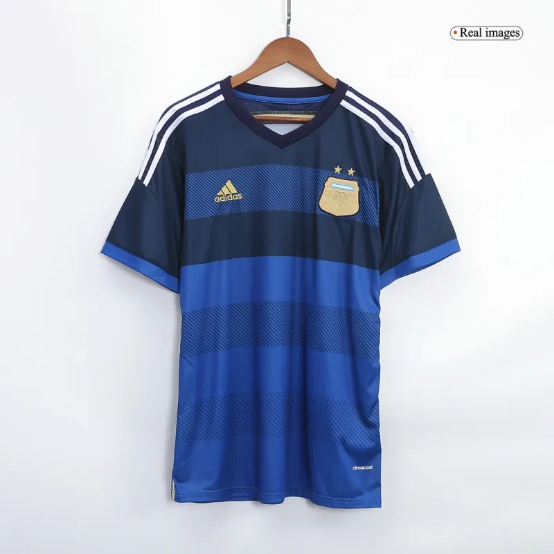 Argentina World Cup 2014 Retro Jersey Away - 图片 18