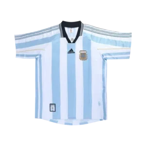 Argentina World Cup 1998 Retro Jersey Home