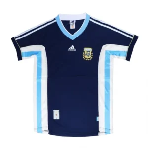 Argentina World Cup 1998 Retro Jersey Away