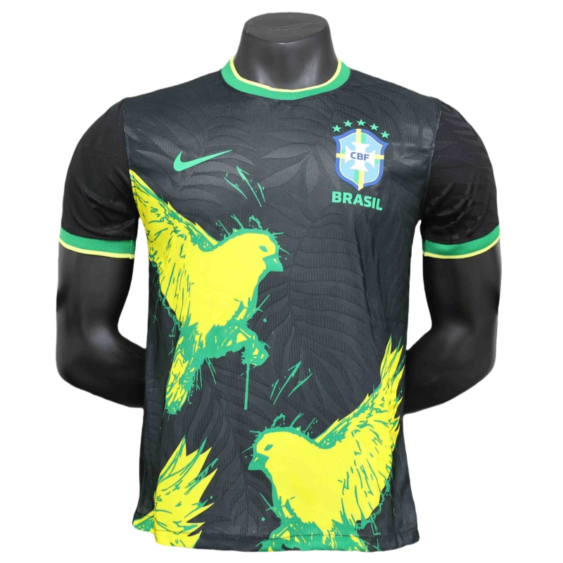 Brazil Special Edition Shirt Soccer Jersey Player Version 2025