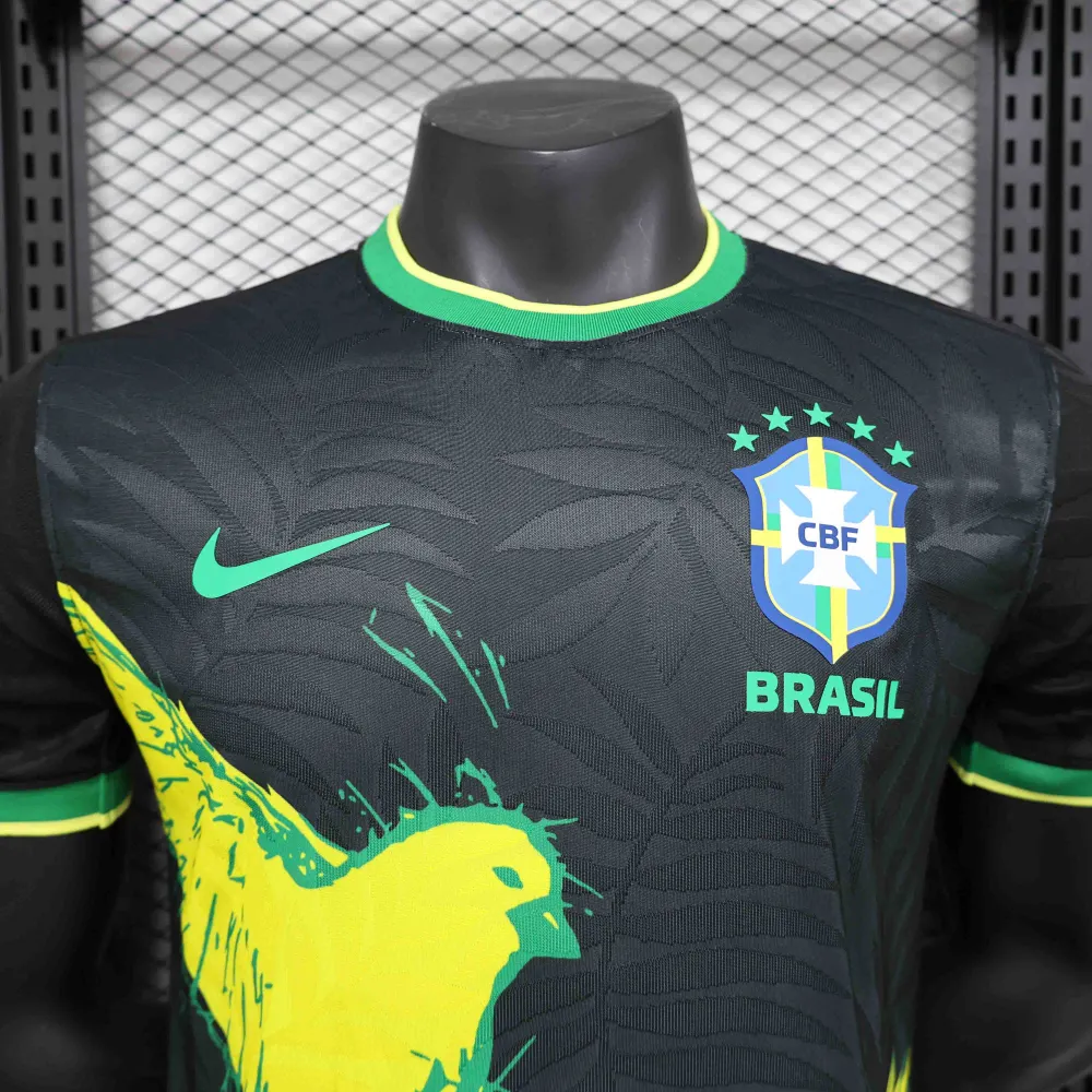 Brazil Special Edition Shirt Soccer Jersey Player Version 2025 - 图片 3