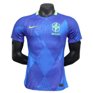 Brazil Away Shirt Soccer Jersey Player Version 2025